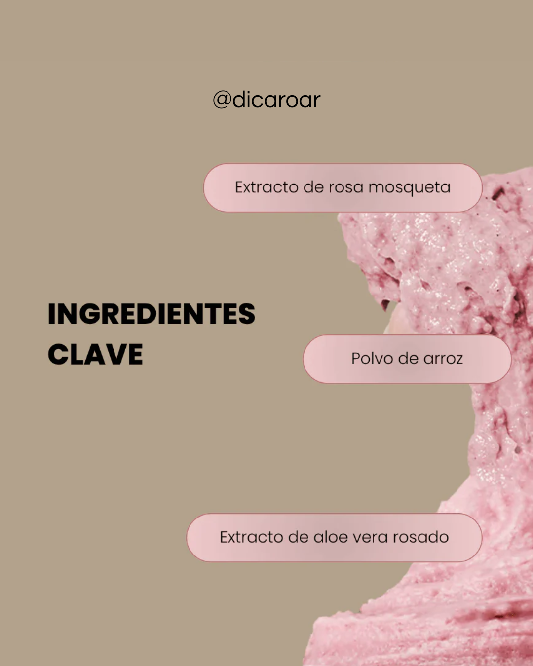 Arencia Fresh Rosehip Rice Mochi Cleanser